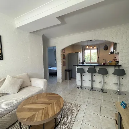 Apartmán 4 Pieces Entre Et Juan Les Pins Antibes